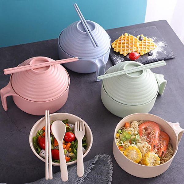 bowls creative portable with cover rice bowl spoon chopsticks fork set soup household utensils students noodles
bowls creative portable with cover rice bowl spoon chopsticks fork set soup household utensils students noodles