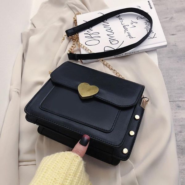 cross body shoulder bag chains messenger fashion girls pu leather handbag simple leisure personality small square women #srn
cross body shoulder bag chains messenger fashion girls pu leather handbag simple leisure personality small square women #srn