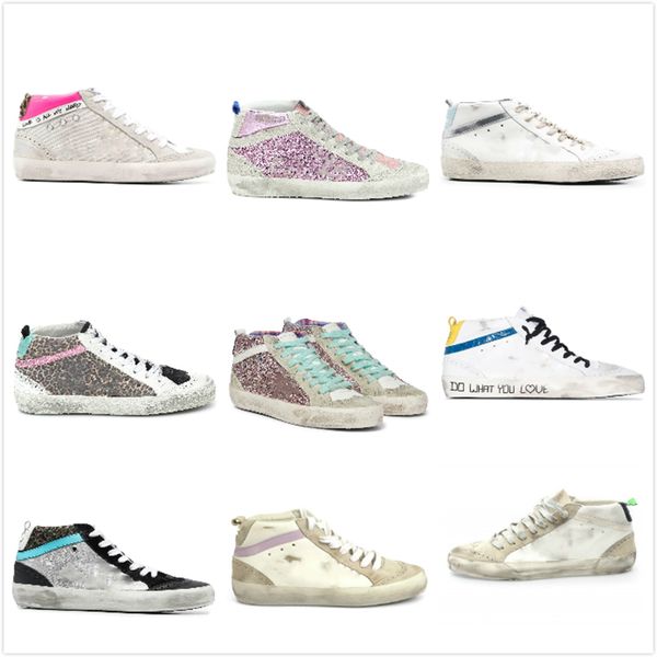 golden italy brand mid star high shoe designer fashion women sneakers luxury trainers sequin classic white do-old dirty men shoes, Black
golden italy brand mid star high shoe designer fashion women sneakers luxury trainers sequin classic white do-old dirty men shoes, Black