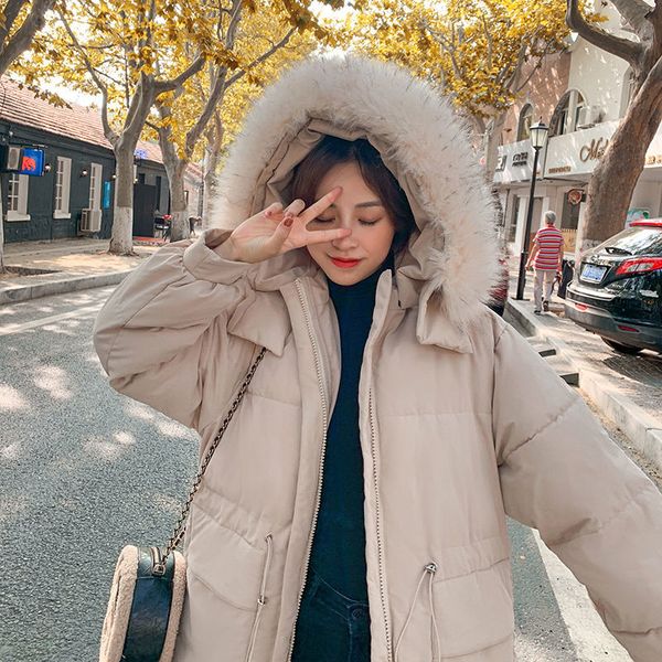 fashion fur hooded winter jacket women parkas loose down cotton coat female padded warm thicken long coats outerwears, Black;brown
fashion fur hooded winter jacket women parkas loose down cotton coat female padded warm thicken long coats outerwears, Black;brown