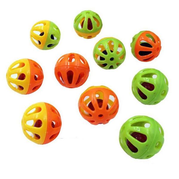 cat toys 10pcs colorful plastic bells balls play kitten fun games ball pets interactive exercise toy mixed colors 2021
cat toys 10pcs colorful plastic bells balls play kitten fun games ball pets interactive exercise toy mixed colors 2021