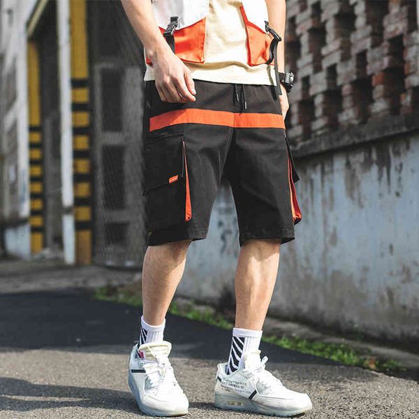 men's shorts cargo streetwear hip hop jogging men casual multi pockets baggy male summer wn9e, White;black
men's shorts cargo streetwear hip hop jogging men casual multi pockets baggy male summer wn9e, White;black