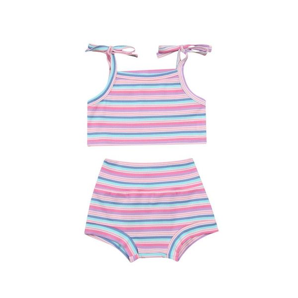 clothing sets 2pcs toddler summer outfits stripes/solid color lacing shoulder strap tank + elastic waist shorts for 0-18 months baby gir, White
clothing sets 2pcs toddler summer outfits stripes/solid color lacing shoulder strap tank + elastic waist shorts for 0-18 months baby gir, White