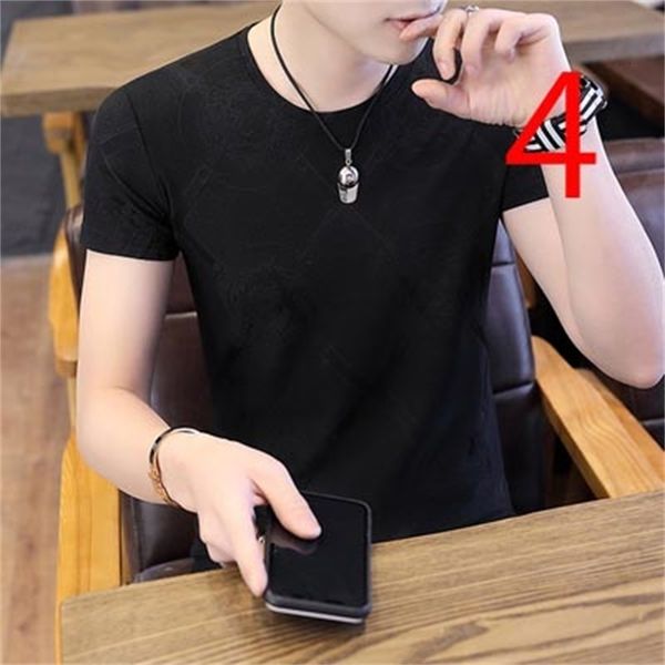 Summer 2021 New Short-sleeved Men's Tide Brand Trend Round Neck Cotton Slim T-shirt NRN3, White;black
Summer 2021 New Short-sleeved Men's Tide Brand Trend Round Neck Cotton Slim T-shirt NRN3, White;black