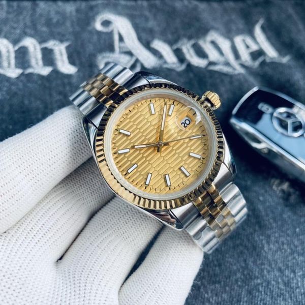 wristwatches automatic mechanical watch men 41mm stainless steel sapphire silver gold president watches, Slivery;brown
wristwatches automatic mechanical watch men 41mm stainless steel sapphire silver gold president watches, Slivery;brown