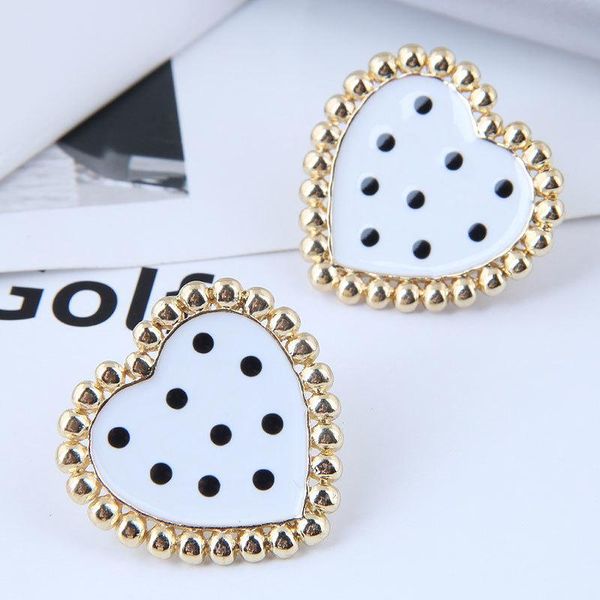 stud korean fashion earrings for women aretes de mujer 2021 sweet love heart dots earings simple girl accessories jewelry, Golden;silver
stud korean fashion earrings for women aretes de mujer 2021 sweet love heart dots earings simple girl accessories jewelry, Golden;silver
