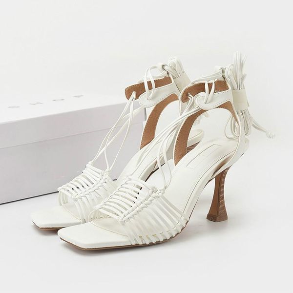 dress shoes women pumps summer sandals high heel female sandal braided belt combination stiletto temperament lace-up tacones mujer, Black
dress shoes women pumps summer sandals high heel female sandal braided belt combination stiletto temperament lace-up tacones mujer, Black