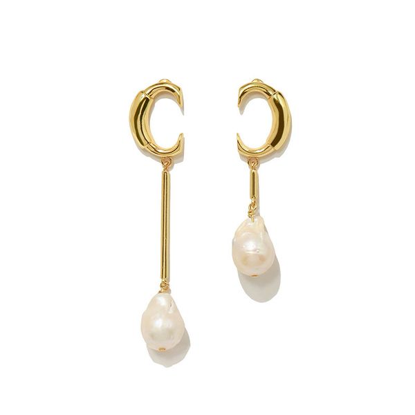 copper and gold-plated jewelry european and american ins special-shaped natural pearls asymmetric c eardrop, Golden;silver
copper and gold-plated jewelry european and american ins special-shaped natural pearls asymmetric c eardrop, Golden;silver