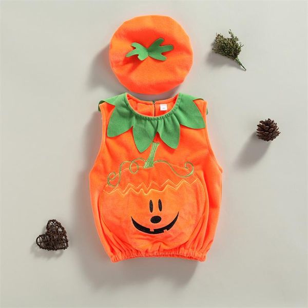 jumpsuits 0-3y halloween costume for baby boys girls cute pumpkin coat born infant festival clothes + cap, Blue
jumpsuits 0-3y halloween costume for baby boys girls cute pumpkin coat born infant festival clothes + cap, Blue