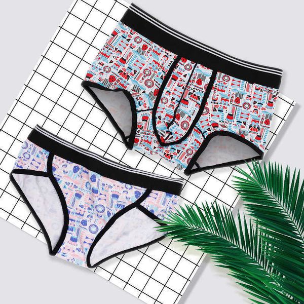 g strings underwear cotton wide waist medium large size printed lovers' suit cartoon sports fitness leisure men's and women's, Black;white
g strings underwear cotton wide waist medium large size printed lovers' suit cartoon sports fitness leisure men's and women's, Black;white