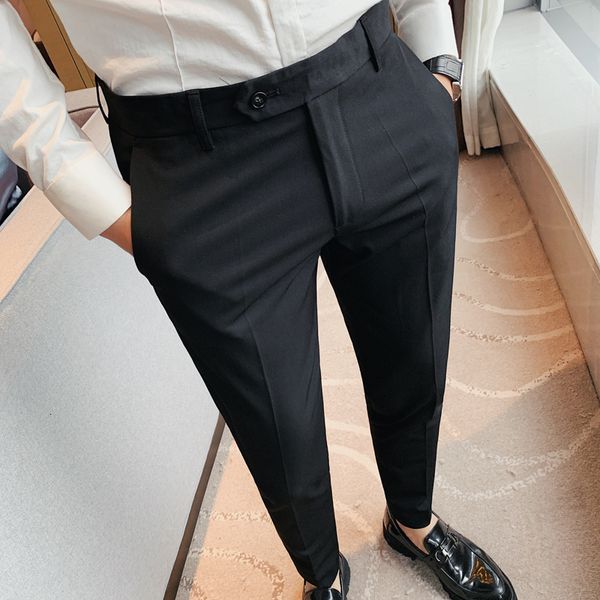 new high 2021 quality 3 solid colors masculine suit british style fine formal fit business wear gentlemen 36-29 pants h0qq, Black
new high 2021 quality 3 solid colors masculine suit british style fine formal fit business wear gentlemen 36-29 pants h0qq, Black