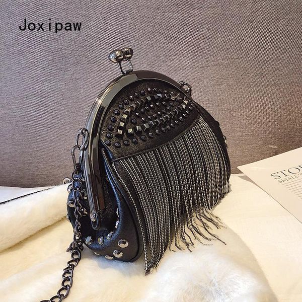 evening bags luxury handbags women designer punk style chains shoulder bag ladies small rivet tassel cross body
evening bags luxury handbags women designer punk style chains shoulder bag ladies small rivet tassel cross body