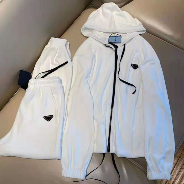 brand tracksuits women two pieces sets terry hoodie jacket and pants with budge zippers adjust for lady slim coats track, Gray
brand tracksuits women two pieces sets terry hoodie jacket and pants with budge zippers adjust for lady slim coats track, Gray