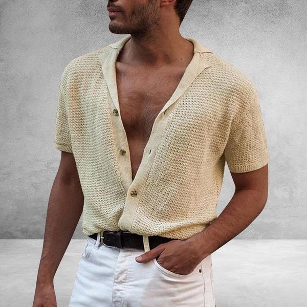 men's polos gentleman solid knitted cardigan shirts 2021 spring summer shirt short sleeve v neck buttons cotton clothing, White;black
men's polos gentleman solid knitted cardigan shirts 2021 spring summer shirt short sleeve v neck buttons cotton clothing, White;black