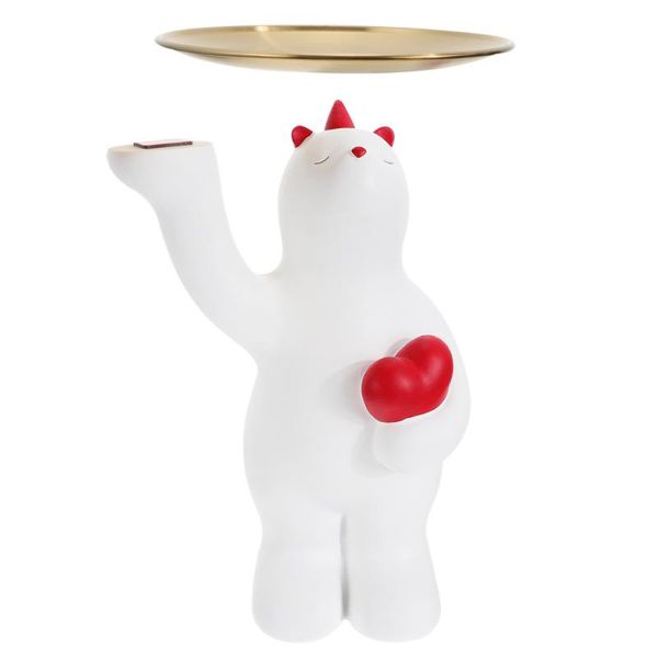 decorative flowers & wreaths 1pc household storage adornment key holder porch bear shaped tray white
decorative flowers & wreaths 1pc household storage adornment key holder porch bear shaped tray white
