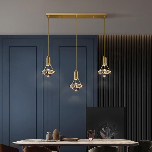 pendant lamps postmodern light luxury bedroom bedside all-copper crystal long-line chandelier modern minimalist restaurant bar
pendant lamps postmodern light luxury bedroom bedside all-copper crystal long-line chandelier modern minimalist restaurant bar