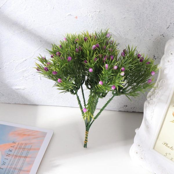 6pcs simulation decorative ornaments artificial flower green hedyotis fruits plants(purple)
6pcs simulation decorative ornaments artificial flower green hedyotis fruits plants(purple)