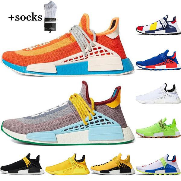 with socks running shoes human race hu pharrell williams women white black heart mind homecoming mens trainer sports sneakers 36-45, White;red
with socks running shoes human race hu pharrell williams women white black heart mind homecoming mens trainer sports sneakers 36-45, White;red