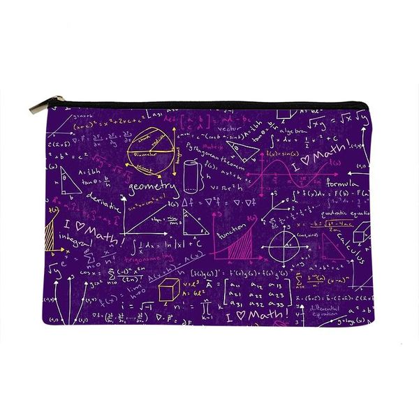 cosmetic bags & cases women math lessons printed make up bag fashion cosmetics organizer for travel colorful storage lady
cosmetic bags & cases women math lessons printed make up bag fashion cosmetics organizer for travel colorful storage lady