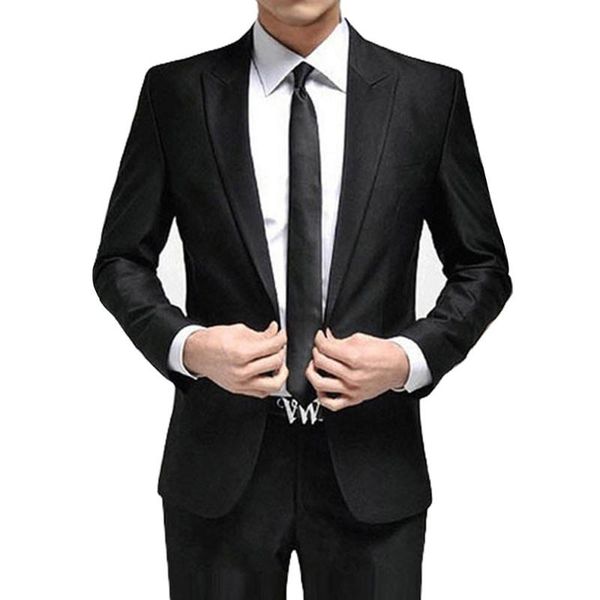 men's suits & blazers fashion black white wedding 2 piece mens slim fit (jacket + pants) groomsman groom tuxedos business, White;black
men's suits & blazers fashion black white wedding 2 piece mens slim fit (jacket + pants) groomsman groom tuxedos business, White;black