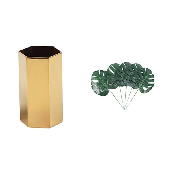 decorative flowers & wreaths practical 1 pcs gold flower vase pen holder deskstorage container 24pcs fake faux artificial tropical palm
decorative flowers & wreaths practical 1 pcs gold flower vase pen holder deskstorage container 24pcs fake faux artificial tropical palm