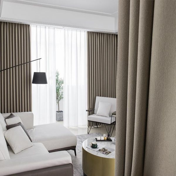 curtain & drapes polyester mousse cotton solid color full blackout fabric nordic light luxury bedroom living room thermal insulation
curtain & drapes polyester mousse cotton solid color full blackout fabric nordic light luxury bedroom living room thermal insulation