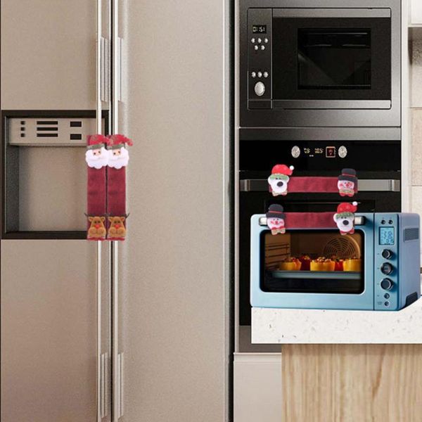fridge magnets 4pcs/set handle sleeve anti-scratch wear resistant imitation linen christmas santa claus pattern cover for home
fridge magnets 4pcs/set handle sleeve anti-scratch wear resistant imitation linen christmas santa claus pattern cover for home