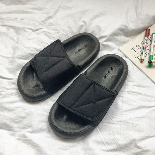 slippers arrival summer slip on breathable cool slides fashion lightweight flat sandals flip flops men women, Black
slippers arrival summer slip on breathable cool slides fashion lightweight flat sandals flip flops men women, Black