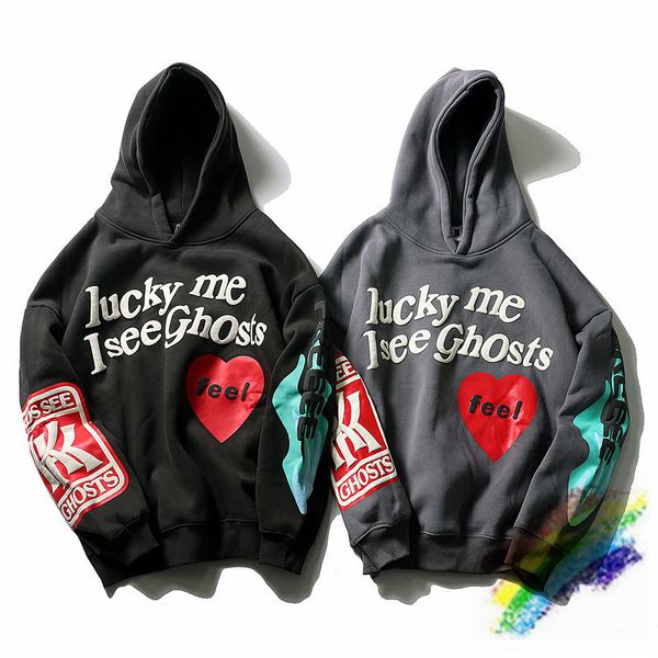 2021 New Children Ghost Frolicking West Male Hoodie Impression Lucky i See Ghos Sweater Red Heart Kanye Feel Shirts Ddm2, Black
2021 New Children Ghost Frolicking West Male Hoodie Impression Lucky i See Ghos Sweater Red Heart Kanye Feel Shirts Ddm2, Black
