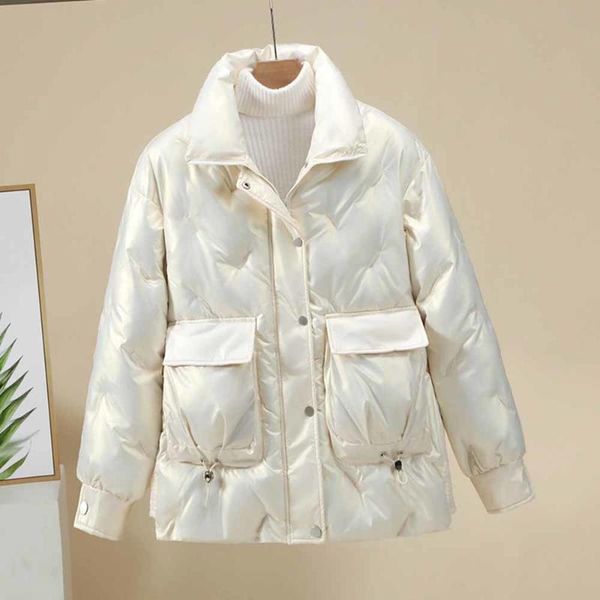 women's down & parkas bright cotton puffer jacket short 2021 winter korean loose coat bubble, Black
women's down & parkas bright cotton puffer jacket short 2021 winter korean loose coat bubble, Black