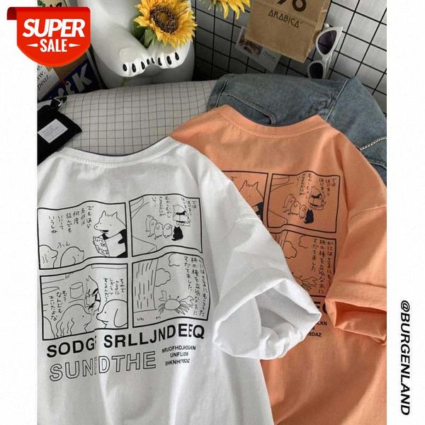 short-sleeved shirt women loose korean style blouse hong kong harajuku t-shirt half sleeve #vc5b, White
short-sleeved shirt women loose korean style blouse hong kong harajuku t-shirt half sleeve #vc5b, White