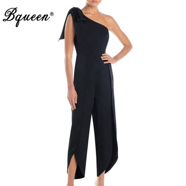 women's jumpsuits & rompers bqueen women runway one shoulder bow sleeve romper jumpsuit bodycon bodysuit party summer 2021, Black;white
women's jumpsuits & rompers bqueen women runway one shoulder bow sleeve romper jumpsuit bodycon bodysuit party summer 2021, Black;white