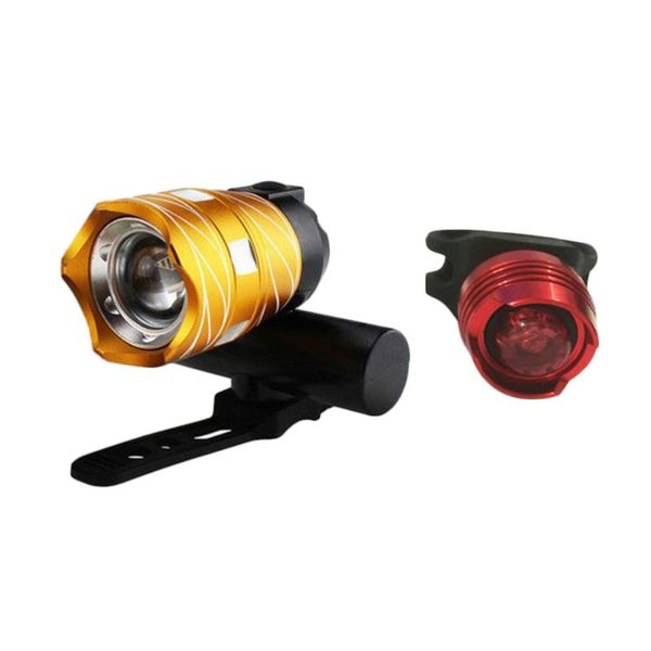bike lights 2pc mountain driving headlight waterproof usb charging rainproof night riding equipment with taillight (black)
bike lights 2pc mountain driving headlight waterproof usb charging rainproof night riding equipment with taillight (black)
