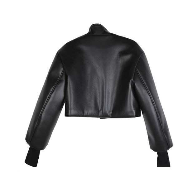 pu leather thick jacket for women lapel long sleeve streetwear short female 2020 fashion new clothing style, Black;brown
pu leather thick jacket for women lapel long sleeve streetwear short female 2020 fashion new clothing style, Black;brown