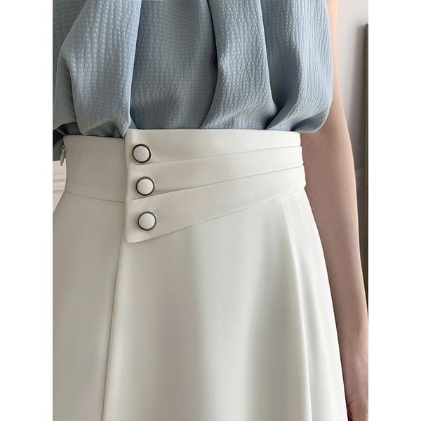 skirts 2021 half women's summer high a-shaped waist pleated umbrella elegant thin middle long skirt, Black
skirts 2021 half women's summer high a-shaped waist pleated umbrella elegant thin middle long skirt, Black