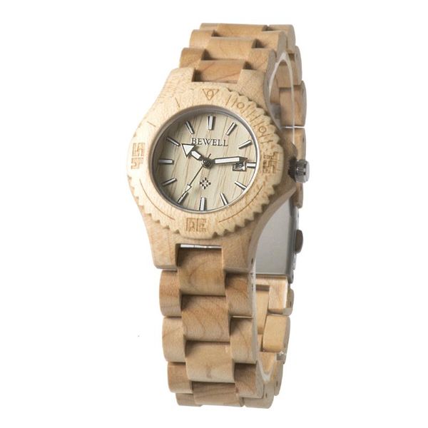 wristwatches bewell woman wood watch natural date display small analog quartz lady wooden carton lightweight summer 020al, Slivery;brown
wristwatches bewell woman wood watch natural date display small analog quartz lady wooden carton lightweight summer 020al, Slivery;brown