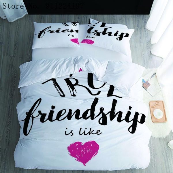 2/3pcs letter printing bedding set soft duvet cover set solid color quilt cover friendship bedclothes microfiber bed linen
2/3pcs letter printing bedding set soft duvet cover set solid color quilt cover friendship bedclothes microfiber bed linen