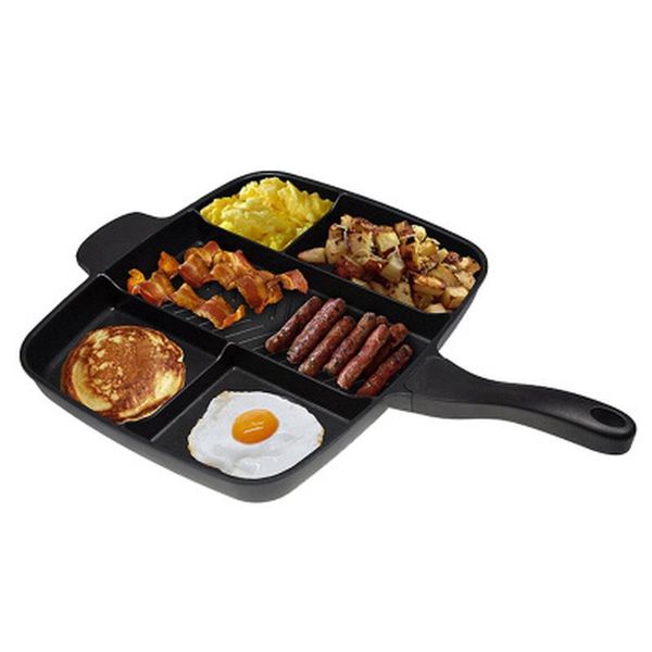 kitchen pot 15 inches non-stick frying pan 5 in 1 fry pan divided grill for all-in-one cooked breakfast pot fry oven meal
kitchen pot 15 inches non-stick frying pan 5 in 1 fry pan divided grill for all-in-one cooked breakfast pot fry oven meal
