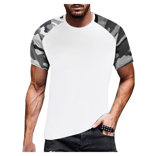 men's t-shirts harajuku men t-shirt summer sports and leisure camouflage stitching short-sleeved camisetas hombre verano#40, White;black
men's t-shirts harajuku men t-shirt summer sports and leisure camouflage stitching short-sleeved camisetas hombre verano#40, White;black