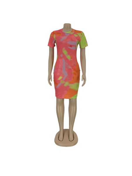 short sleeve bodycon midi dress women tie dye print o-neck club dress party bandage knee length pencil dresses, White
short sleeve bodycon midi dress women tie dye print o-neck club dress party bandage knee length pencil dresses, White