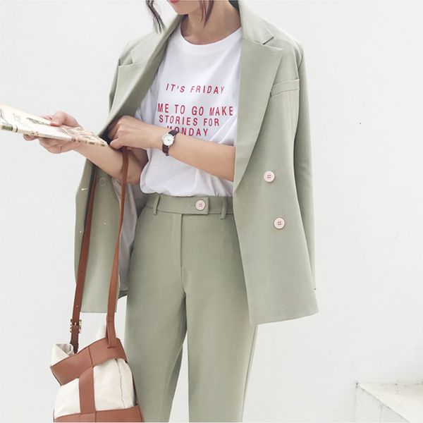 winter vintage autumn thicken suit light green notched blazer jacket & pant 2021 office wear women suits female sets t6dx, White;black
winter vintage autumn thicken suit light green notched blazer jacket & pant 2021 office wear women suits female sets t6dx, White;black