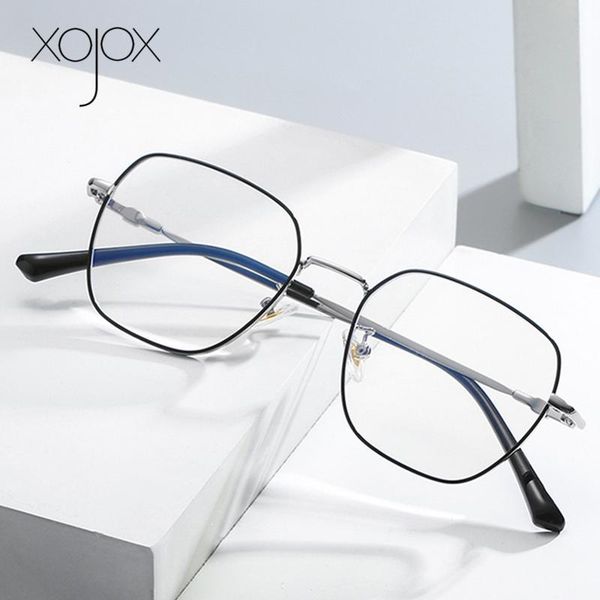 fashion sunglasses frames xojox metal glasses frame for women men blu-ray computer spectacles transparent optical lenses prescription eyewea, Black
fashion sunglasses frames xojox metal glasses frame for women men blu-ray computer spectacles transparent optical lenses prescription eyewea, Black