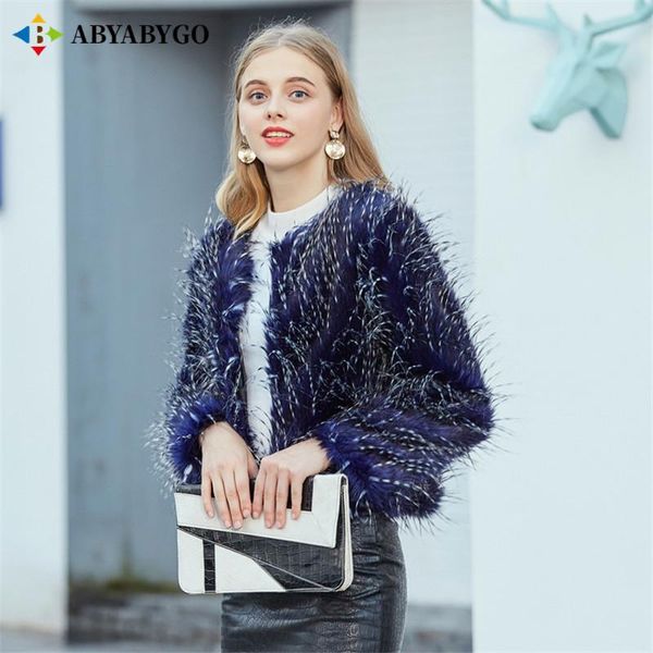 women's fur & faux 2021 fashion peacock blue furry coat women fluffy warm female outerwear autumn winter jacket hairy collarless overco, Black
women's fur & faux 2021 fashion peacock blue furry coat women fluffy warm female outerwear autumn winter jacket hairy collarless overco, Black