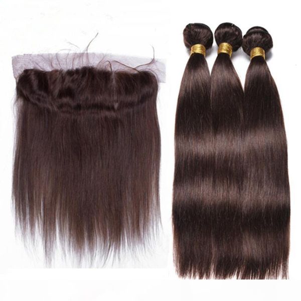 malaysian dark brown human hair 3bundles with frontal straight #4 chocolate brown 13x4 full lace frontal closure with virgin hair weaves, Black;brown
malaysian dark brown human hair 3bundles with frontal straight #4 chocolate brown 13x4 full lace frontal closure with virgin hair weaves, Black;brown