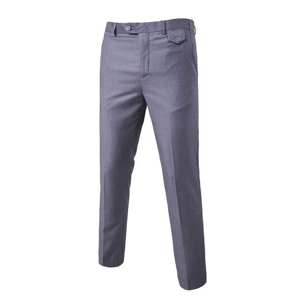 men's pants 2021 spring men fashion cotton solid color business suit / groom wedding dress mens trousers, Black
men's pants 2021 spring men fashion cotton solid color business suit / groom wedding dress mens trousers, Black