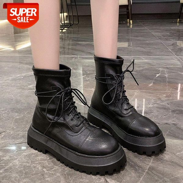 martin boots women's spring and autumn single versatile thick soled elastic thin motorcycle short #ab8e, Black
martin boots women's spring and autumn single versatile thick soled elastic thin motorcycle short #ab8e, Black