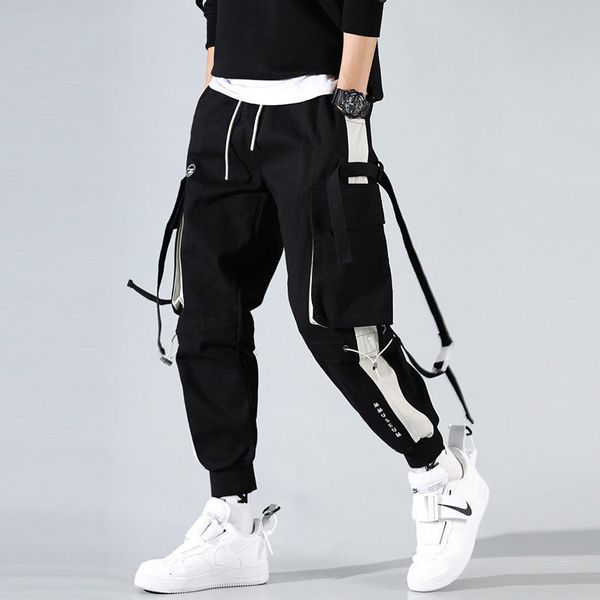ip fashion cargo hop trend streetwear jogging broek casual elastic tails clothing 95% cats men, Black
ip fashion cargo hop trend streetwear jogging broek casual elastic tails clothing 95% cats men, Black
