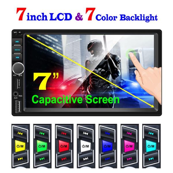 car video in-dash stereo bluetooth radio 7" screen surpports fm radio, remote control, steering wheel control
car video in-dash stereo bluetooth radio 7" screen surpports fm radio, remote control, steering wheel control