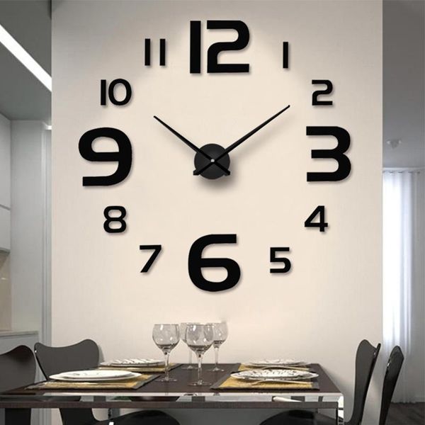 wall clocks big home clock 3d diy acrylic mirror stickers decoration living room quartz needle self adhesive hanging watch
wall clocks big home clock 3d diy acrylic mirror stickers decoration living room quartz needle self adhesive hanging watch