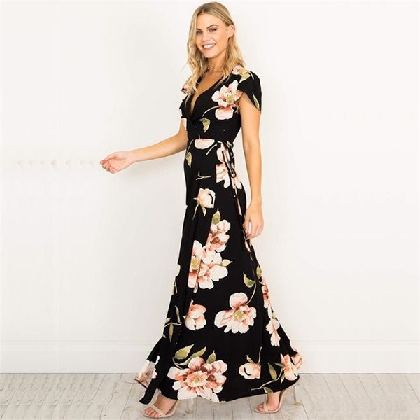 women retro black dresses v-neck maxi dress floral printed party dress mother of bride dresses female vestidos ws647c, Black;gray
women retro black dresses v-neck maxi dress floral printed party dress mother of bride dresses female vestidos ws647c, Black;gray
